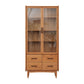 Simplicity Rectangle Storage Cabinet Solid Wood Accent Cabinet Clearhalo 'Cabinets & Chests' 'cabinets_chests' 'furn' 'furn_cabinets_chests' 'Furniture' 'Living Room Furniture' 1200x1200_592f967e-86e7-48da-aaf6-2980624f6d7d