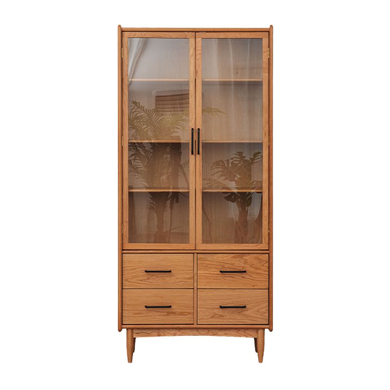 Simplicity Rectangle Storage Cabinet Solid Wood Accent Cabinet Clearhalo 'Cabinets & Chests' 'cabinets_chests' 'furn' 'furn_cabinets_chests' 'Furniture' 'Living Room Furniture' 1200x1200_592f967e-86e7-48da-aaf6-2980624f6d7d