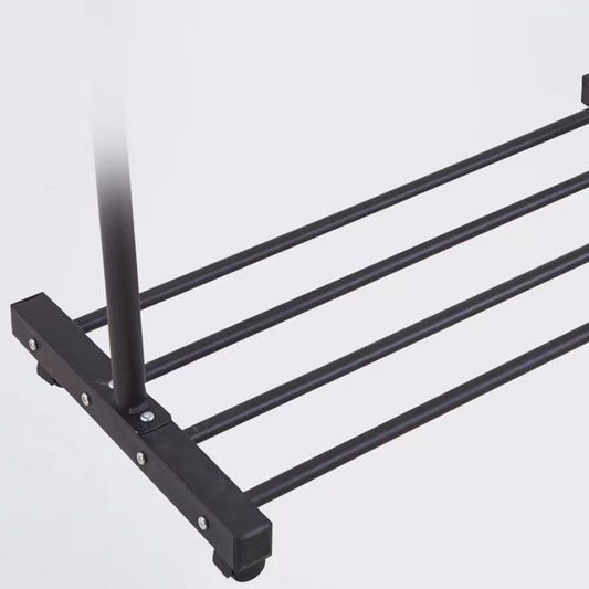 Klassiker Festkleidungsregal freistehender Kleiderbügel mit Lagerregalen