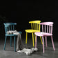 Contemporary Plastic Side Armless Chair Windsor Back Stacking Side Chair for Home Use Clearhalo ' kitchen&dining_furn' 'Dining Chairs' 'Dining Tables & Seating' 'dining_chair' 'furn' 'furn_dining_chair' 'Furniture' 'furniture_dining_chair' 'Kitchen & Dining Furniture' 'kitchen' 1200x1200_593140a8-d52b-47ff-89f9-9dd545143da2