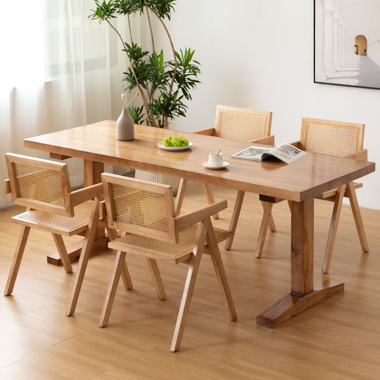 Modern Wooden Furniture Standard Height Formal Dining¬†Room¬†Table¬†Set for Home Use Clearhalo 'Dining Room Sets' 'Dining Tables & Seating' 'dining_room_set' 'furn' 'furn_dining_room_set' 'Furniture' 'furniture_dining_room_set' 'Kitchen & Dining Furniture' 'kitchen&dining_furn' 'kitchen' 1200x1200_59314ccf-dba8-46ab-b8b5-3a815a281328