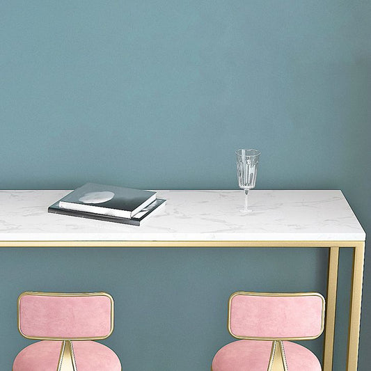 Rectangle Stone Bar Dining Table Traditional Luxury Bar Table with Trestle Base Clearhalo 'Bar Furniture' 'Bar Tables' 'bar_tables' 'furn' 'furn_bar_tables' 'Furniture' 'furniture_bar_tables' 'Kitchen & Dining Furniture' 1200x1200_59348eea-d709-4ac3-8a5e-76735e1998d9