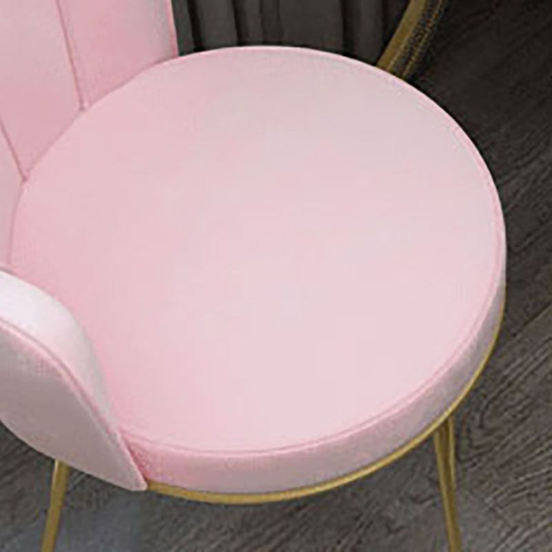 Scandinavian Upholstered Side Chairs Solid Back Chair for Home Clearhalo ' kitchen&dining_furn' 'Dining Chairs' 'Dining Tables & Seating' 'dining_chair' 'furn' 'furn_dining_chair' 'Furniture' 'furniture_dining_chair' 'Kitchen & Dining Furniture' 'kitchen' 1200x1200_5934f7dd-24c7-4999-a690-adf6b895e523