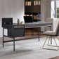 Industrial Style Stone Writing Desk Rectangular Office Desk with 3 Drawers Clearhalo 'furn' 'furn_office_desk' 'Furniture' 'Office Desks' 'Office Furniture' 'office_desk' 1200x1200_59353d6f-1d97-41be-bbc3-39994daf747c