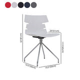 Contemporary Plastic Side Chair Solid Back Dining Chair for Restaurant Clearhalo ' kitchen&dining_furn' 'Dining Chairs' 'Dining Tables & Seating' 'dining_chair' 'furn' 'furn_dining_chair' 'Furniture' 'furniture_dining_chair' 'Kitchen & Dining Furniture' 'kitchen' 1200x1200_5935afc4-39cc-4758-be9f-48e32e67cd51
