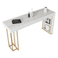 Nordic Glam Bar Counter Table Sintered Stone Table for Kitchen Clearhalo 'Bar Furniture' 'Bar Tables' 'bar_tables' 'furn' 'furn_bar_tables' 'Furniture' 'furniture_bar_tables' 'Kitchen & Dining Furniture' 1200x1200_59364777-6237-4902-8f36-60dfee6b6de8