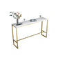Rectangular Bar Height Table Gold Legs and Metal Base Bistro Pub Table Clearhalo 'Bar Furniture' 'Bar Tables' 'bar_tables' 'furn' 'furn_bar_tables' 'Furniture' 'Kitchen & Dining Furniture' 1200x1200_5936d926-5bf2-4e07-bc5c-d204dfe8e7a3