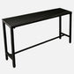 Industrial Rectangle Sintered Stone Table Dining Bar Counter Table for Kitchen Clearhalo 'Bar Furniture' 'Bar Tables' 'bar_tables' 'furn' 'furn_bar_tables' 'Furniture' 'furniture_bar_tables' 'Kitchen & Dining Furniture' 1200x1200_5938d37c-b726-4504-a0de-89bc6ddb6125