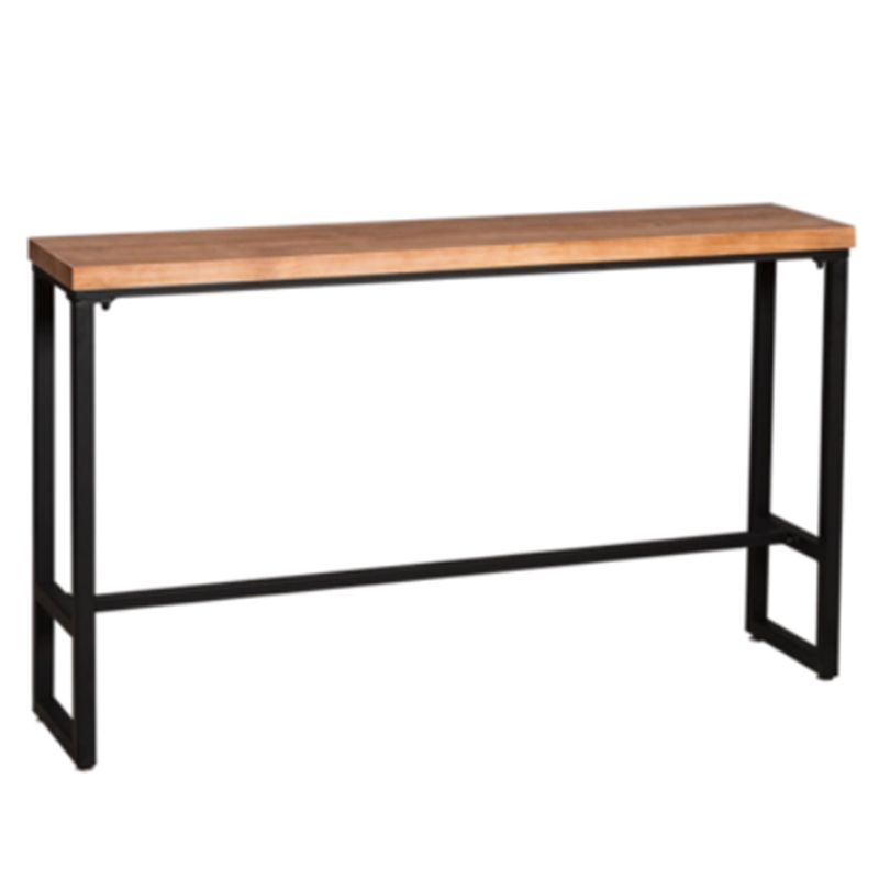 Industrial Rectangle Bar Table Set 1/4/5 Pieces Solid Wood Pub Table Set for Indoor Clearhalo 'Bar Furniture' 'furn' 'furn_home_bar_bar_sets' 'Furniture' 'Home Bars & Bar Sets' 'home_bar_bar_sets' 'Kitchen & Dining Furniture' 1200x1200_593d9c1c-8ed7-4604-85bb-430a9bc488c8