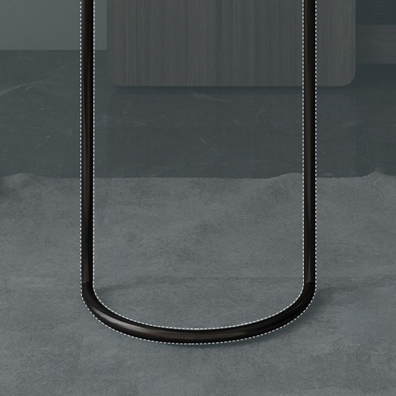 Ellipse Shape Bar Table Storable Table with Wine Holder for Living Room Clearhalo 'Bar Furniture' 'Bar Tables' 'bar_tables' 'furn' 'furn_bar_tables' 'Furniture' 'Kitchen & Dining Furniture' 1200x1200_593ea706-157e-49dd-8e8f-0f0a9db948bf