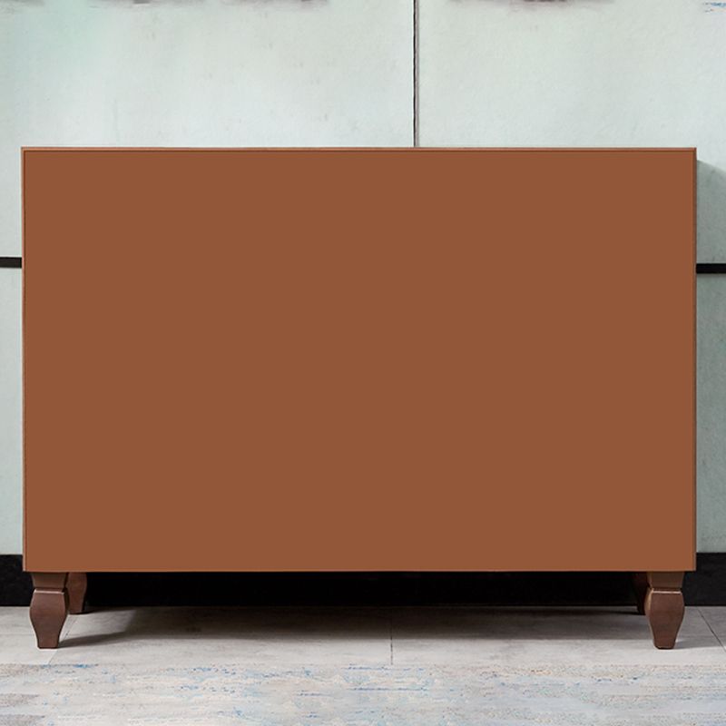 Mid-Century Modern Wood Cabinet Knobs Side Cabinet with Drawer Clearhalo 'Cabinets & Chests' 'cabinets_chests' 'furn' 'furn_cabinets_chests' 'Furniture' 'Living Room Furniture' 1200x1200_594515f6-eec9-4365-ae5c-c8f91ee71f1e