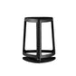 Contemporary Indoor Armless Backless Bar Stool with Metal Legs