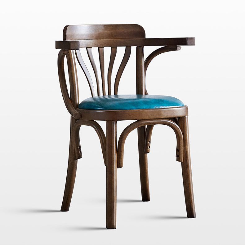 Windsor Back Chair Traditional Wood Dining Kitchen Room Arm Chair Clearhalo 'Dining Chairs' 'Dining Tables & Seating' 'dining_chair' 'furn' 'furn_dining_chair' 'Furniture' 'Kitchen & Dining Furniture' 1200x1200_5948203e-e331-4586-9c67-7b1e4bf2e583