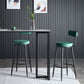 Industrial Bar Height Table Stone Top Bistro Table for Patio Use Clearhalo 'Bar Furniture' 'Bar Tables' 'bar_tables' 'furn' 'furn_bar_tables' 'Furniture' 'Kitchen & Dining Furniture' 1200x1200_59497672-57ed-495d-b258-56b81c4f0bf9