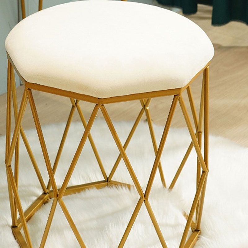Solid Color Flannel Standard Stool Modern Simple Upholstered Stool Clearhalo 'furn' 'furn_ottomans_poufs' 'Furniture' 'Living Room Furniture' 'Ottomans & Poufs' 'ottomans_poufs' 1200x1200_5953aead-a3c6-4348-94de-6febc260475f