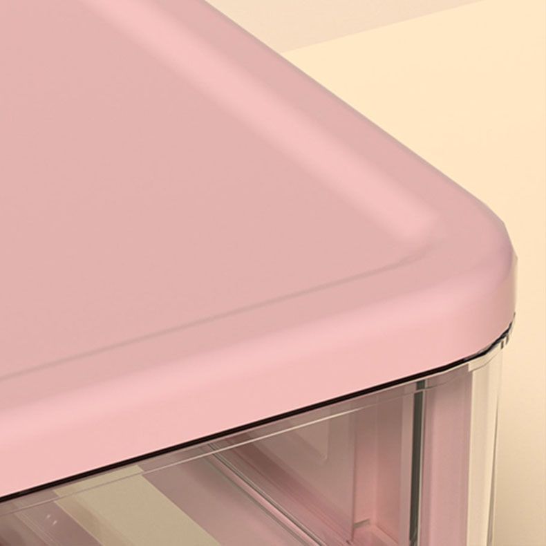 Transparent File Cabinet Plastic Drawers Vertical Filing Cabinet for Home and Office Clearhalo 'Filing Cabinets' 'filling_cabinets' 'furn' 'furn_filling_cabinets' 'Furniture' 'Office Furniture' 1200x1200_5954efa4-c388-4994-81ab-61890ed84753