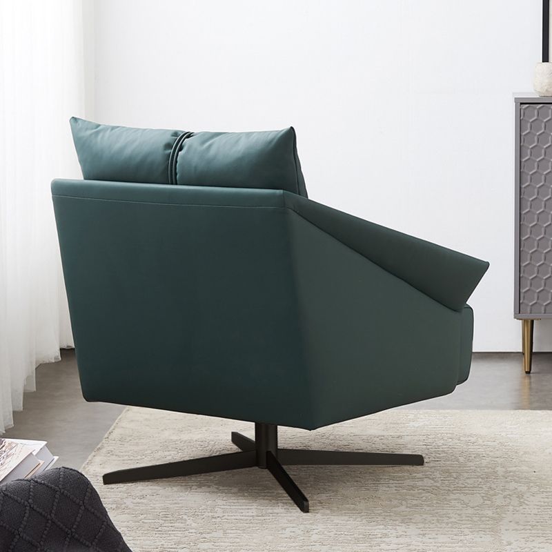 32.68" Long Flared Arms Chair 4-Star Leg Accent Armchair for Living Room Clearhalo 'Accent Chairs' 'accent_chairs' 'Chairs & Seating' 'furn' 'furn_accent_chairs' 'Furniture' 'Living Room Furniture' 1200x1200_59594e77-8cb7-496d-ad90-01d83cc166b0