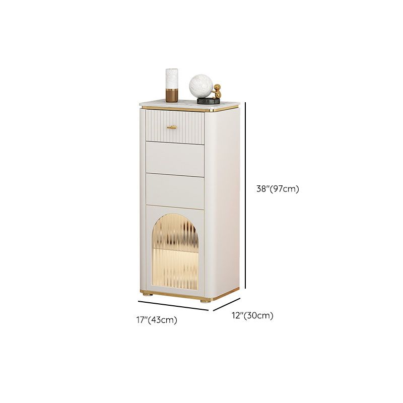 Contemporary Storage Chest Stone Dresser with 1/2/3 Drawers , 11.7-inch Width Clearhalo 'Bedroom Furniture' 'Dressers & Chests' 'dressers_chests' 'furn' 'furn_dressers_chests' 'Furniture' 1200x1200_5959b4fc-fcf4-4761-a84b-de9e1a656869