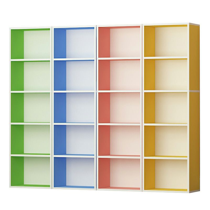 Lichte houten afwerking niet-hangende armoire moderne opbergkast voor thuis