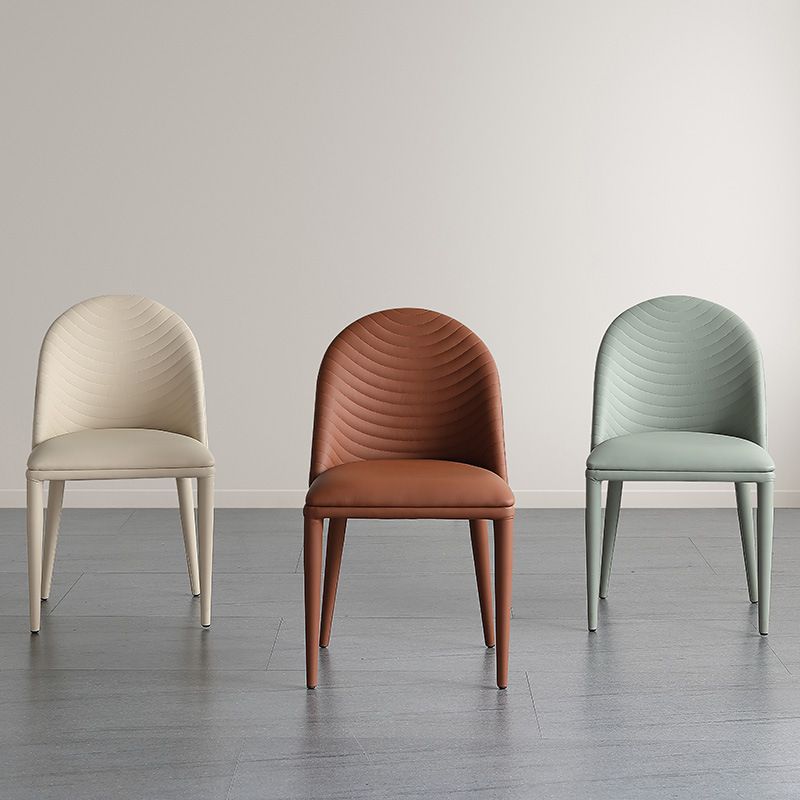 Parsons Dining Room Chair Upholstered Armless Dining Chairs for Home Clearhalo 'Dining Chairs' 'Dining Tables & Seating' 'dining_chair' 'furn' 'furn_dining_chair' 'Furniture' 'Kitchen & Dining Furniture' 1200x1200_595e311e-a9c9-490e-858d-19fef4ce3918