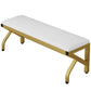 Modern Seating Bench Foam Bench 13.78" W 17.72" H with Legs for Bedroom Clearhalo 'Benches' 'Chairs & Seating' 'furn' 'furn_benches' 'Furniture' 'Living Room Furniture' 1200x1200_596076d7-50c2-457d-8743-2c82bdbbf546