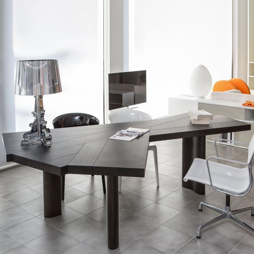 Modern Black and Bround in Wood Counter Table Specialty Dining Table for Kitchen Clearhalo 'Dining Tables & Seating' 'Dining Tables' 'dining_table' 'furn' 'furn_dining_table' 'Furniture' 'Kitchen & Dining Furniture' 1200x1200_5964312d-6345-4958-8a22-1fcbcbda1c72