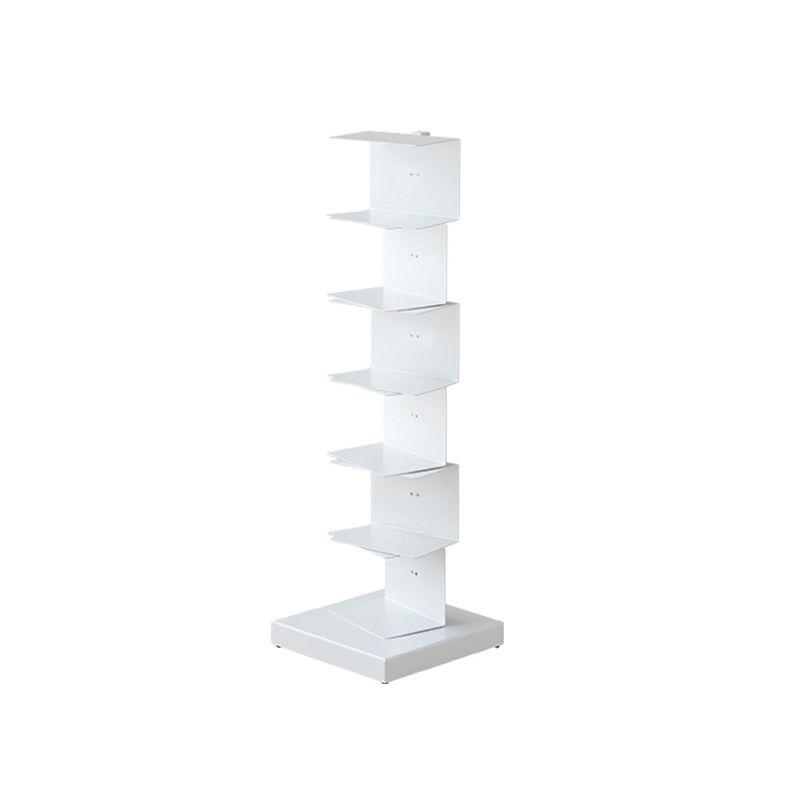 Modern Style Steel Bookshelf Vertical Closed Back Shelf Bookcase for Home Clearhalo 'Bookcases' 'furn' 'furn_bookcases' 'Furniture' 'furniture_bookcases' 'kitchen' 'kitchen_bookcases' 'Living Room Furniture' 'Office Furniture' 1200x1200_59653da1-8b56-4031-9b6b-2a57be8aca88