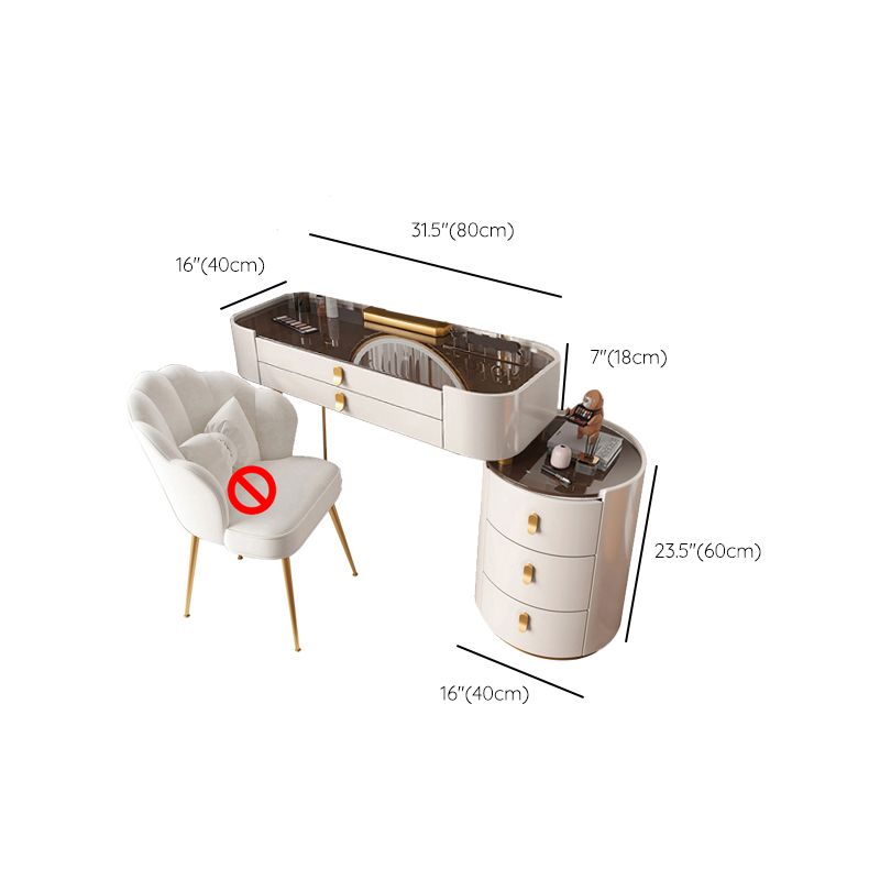 Set di vanity set di vanity set di vanity set di vanity set di vanity set di vanità con trucco a specchio illuminato