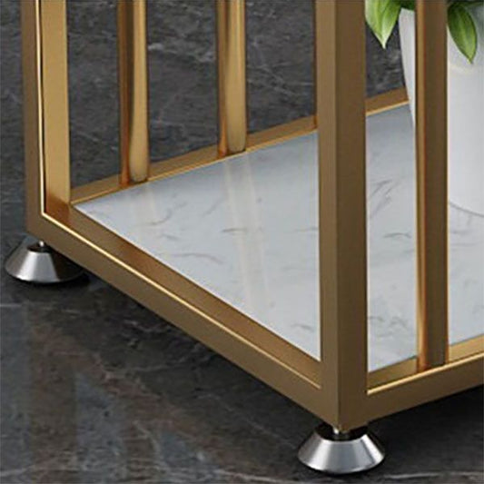 1/3 Stücke luxuriöser rechteckiger Kneipentisch -Set Künstlicher Marmor -Top -Tisch -Set Set