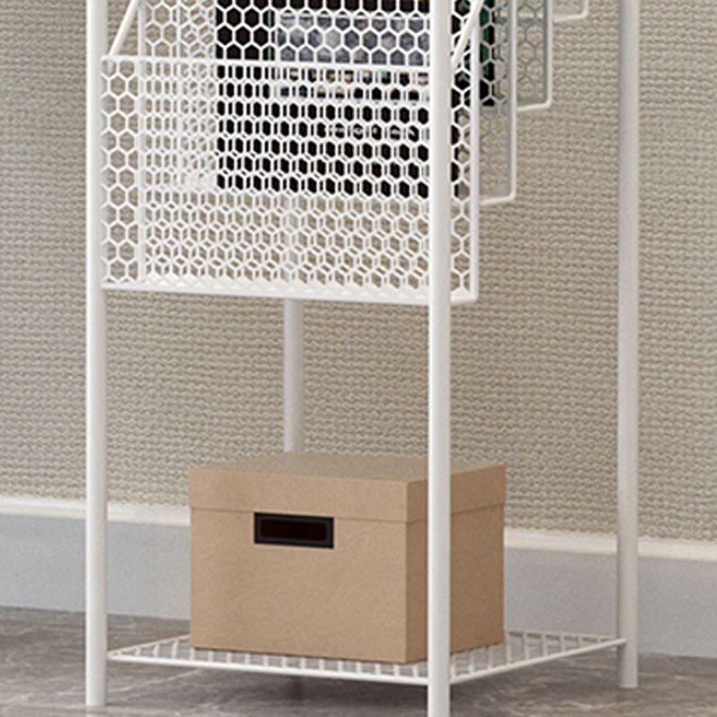 5-Shelf Metal Ladder Bookcase Contemporary Book Shelf,36.2'' H x 12.2'' W Clearhalo 'Bookcases' 'furn' 'furn_bookcases' 'Furniture' 'furniture_bookcases' 'kitchen' 'kitchen_bookcases' 'Living Room Furniture' 'Office Furniture' 1200x1200_596bc318-9261-41f2-a734-2683589a20bb