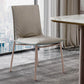 Glam Style Dining Chair Upholstered Side Chair for Living Room Clearhalo 'Dining Chairs' 'Dining Tables & Seating' 'dining_chair' 'furn' 'furn_dining_chair' 'Furniture' 'Kitchen & Dining Furniture' 1200x1200_596c6289-ecc1-4fdf-a7c8-3806c1a57ebc