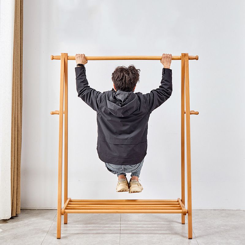 Rastrellone moderno a 4 ganci a 4 manopoli con ripiani di stoccaggio