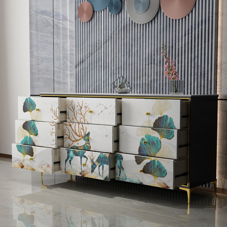 Classic Glam Dresser Manufactured Wood Storage Chest Dresser Clearhalo 'Bedroom Furniture' 'Dressers & Chests' 'dressers_chests' 'furn' 'furn_dressers_chests' 'Furniture' 1200x1200_596fe876-d44c-456d-a142-835d7034136f