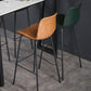 Faux Leather Dining Stools Low Back Bucket Bar Stools with Metal Legs Clearhalo 'Bar Furniture' 'Bar Stools' 'bar_stools' 'furn' 'furn_bar_stools' 'Furniture' 'Kitchen & Dining Furniture' 1200x1200_59702b98-8cab-4553-975a-c639684f4b99