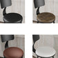 Industrial Armless Backrest Counter Stool Iron Cashier Bar Stool with Leather Cushion Clearhalo 'Bar Furniture' 'Bar Stools' 'bar_stools' 'furn' 'furn_bar_stools' 'furniture_bar_stools' 'Kitchen & Dining Furniture' 'kitchen&dining_furn' 'kitchen' 'kitchen_furn' Furniture' 1200x1200_59735c11-e9e2-46c5-83a5-87298d97b140