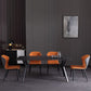 Contemporary Rectangle Dining Table Sintered Stone Dining Table with Black Trestle Base Clearhalo ' dining_table' 'Dining Tables & Seating' 'Dining Tables' 'furn' 'furn_dining_table' 'Furniture' 'furniture_dining_table' 'Kitchen & Dining Furniture' 'kitchen&dining_furn' 'kitchen' 'kitchen_dining_table' 1200x1200_59744944-0fb1-47cb-8720-d4f5d3a9d376