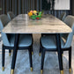 Stone Top Dining Table Modern Dining Table with 4 Legs in Black Clearhalo ' dining_table' 'Dining Tables & Seating' 'Dining Tables' 'furn' 'furn_dining_table' 'Furniture' 'furniture_dining_table' 'Kitchen & Dining Furniture' 'kitchen&dining_furn' 'kitchen' 'kitchen_dining_table' 1200x1200_5975aebe-237f-478b-a75b-4b7d184393a8