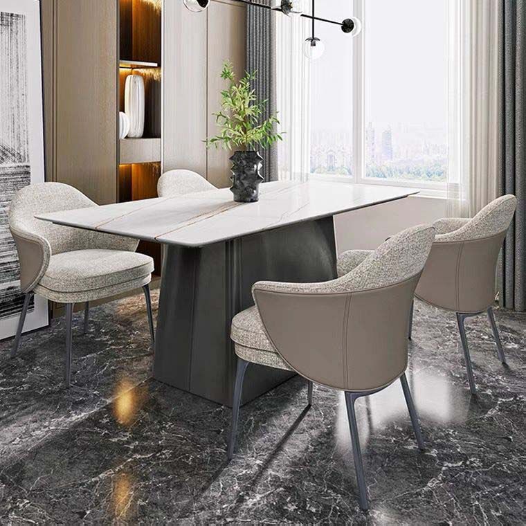 Upholstered Dining Chairs Contemporary Kitchen Dining Side Chair Clearhalo 'Dining Chairs' 'Dining Tables & Seating' 'dining_chair' 'furn' 'furn_dining_chair' 'Furniture' 'Kitchen & Dining Furniture' 1200x1200_59771b05-809f-4192-af6b-cfd2a5e04dfc