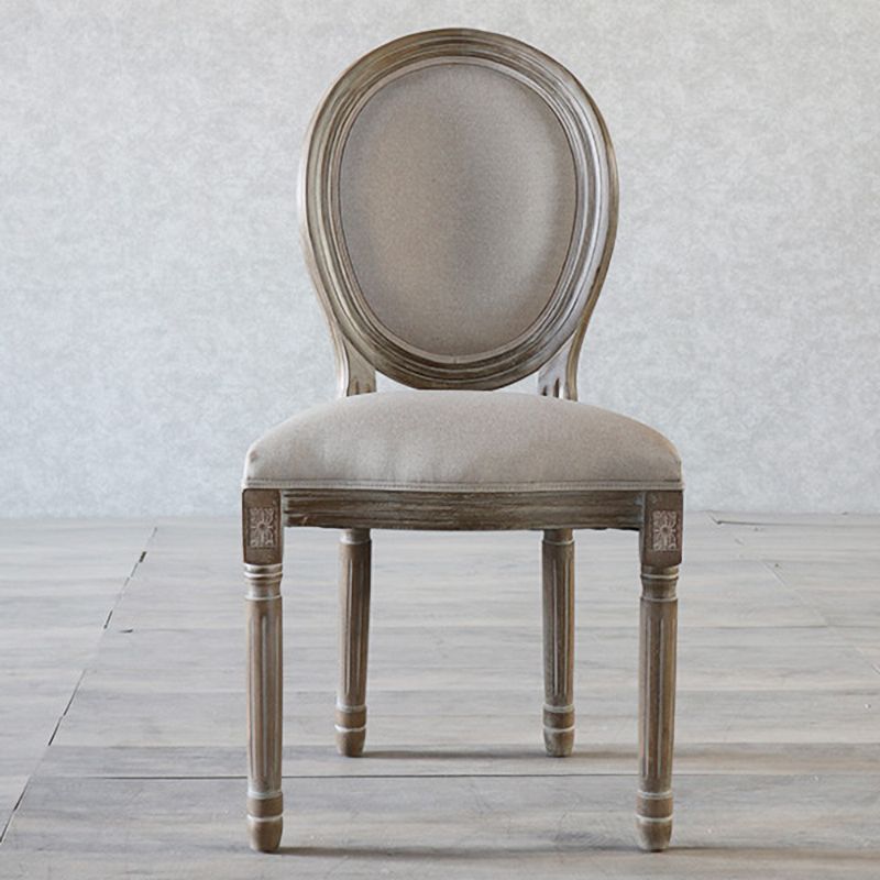 Country Style Dining Chair King Louis Back Side Chair with Wood Legs for Home Use Clearhalo ' kitchen&dining_furn' 'Dining Chairs' 'Dining Tables & Seating' 'dining_chair' 'furn' 'furn_dining_chair' 'Furniture' 'furniture_dining_chair' 'Kitchen & Dining Furniture' 'kitchen' 1200x1200_5978f166-4f98-4c4b-b37b-101f205d9322
