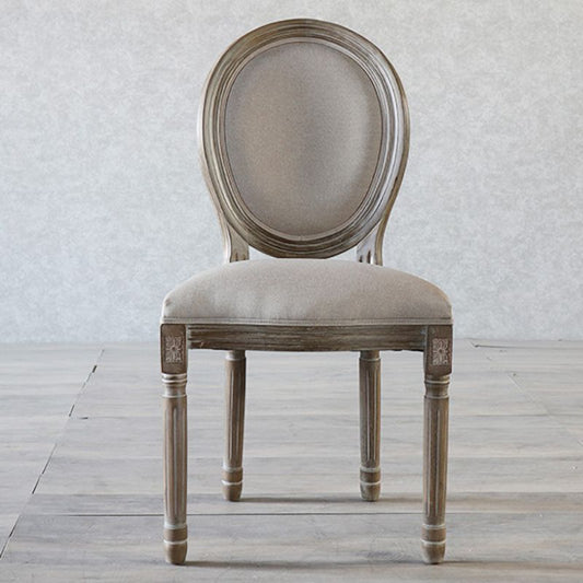 Country Style Dining Chair King Louis Back Side Chair with Wood Legs for Home Use Clearhalo ' kitchen&dining_furn' 'Dining Chairs' 'Dining Tables & Seating' 'dining_chair' 'furn' 'furn_dining_chair' 'Furniture' 'furniture_dining_chair' 'Kitchen & Dining Furniture' 'kitchen' 1200x1200_5978f166-4f98-4c4b-b37b-101f205d9322