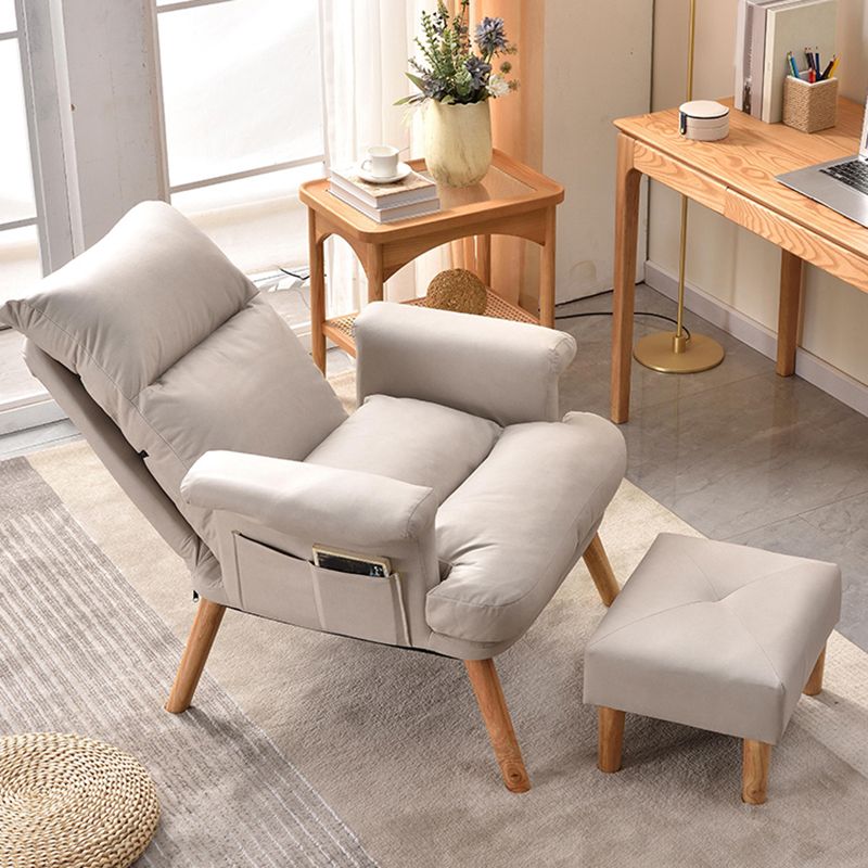 Scandinavian Upholstery Chair Faux Leather Standard Recliner with Footrest Clearhalo 'Chairs & Seating' 'furn' 'furn_recliners' 'Furniture' 'Living Room Furniture' 'Recliners' 1200x1200_597b8a81-81ef-4e39-a231-4983b23ee9f6