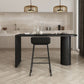 Modern Sintered Stone Top Standard Dining Table Rectangle Dining Table with Double Pedestal Bases Clearhalo ' dining_table' 'Dining Tables & Seating' 'Dining Tables' 'furn' 'furn_dining_table' 'Furniture' 'furniture_dining_table' 'Kitchen & Dining Furniture' 'kitchen&dining_furn' 'kitchen' 'kitchen_dining_table' 1200x1200_597d527c-8cef-4712-be9c-d4c6ac9a977d