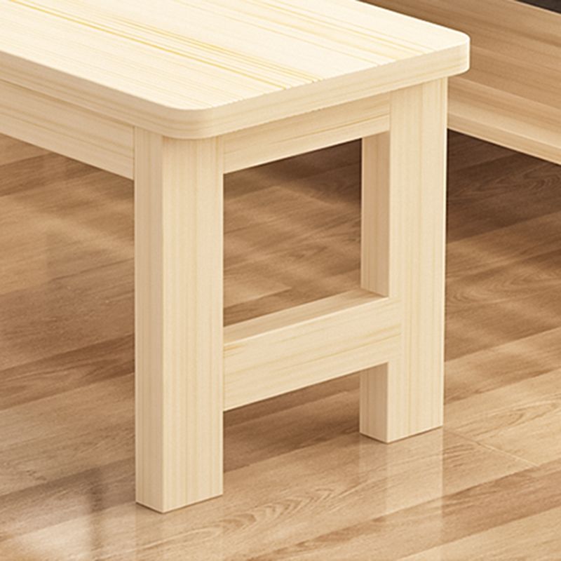 11.8" Wide Modern Entryway and Bedroom Bench Solid Wood Pine Bench Clearhalo 'Benches' 'Chairs & Seating' 'furn' 'furn_benches' 'Furniture' 'Living Room Furniture' 1200x1200_597ded7c-1ba0-4080-b07e-511e5fd1ccfb