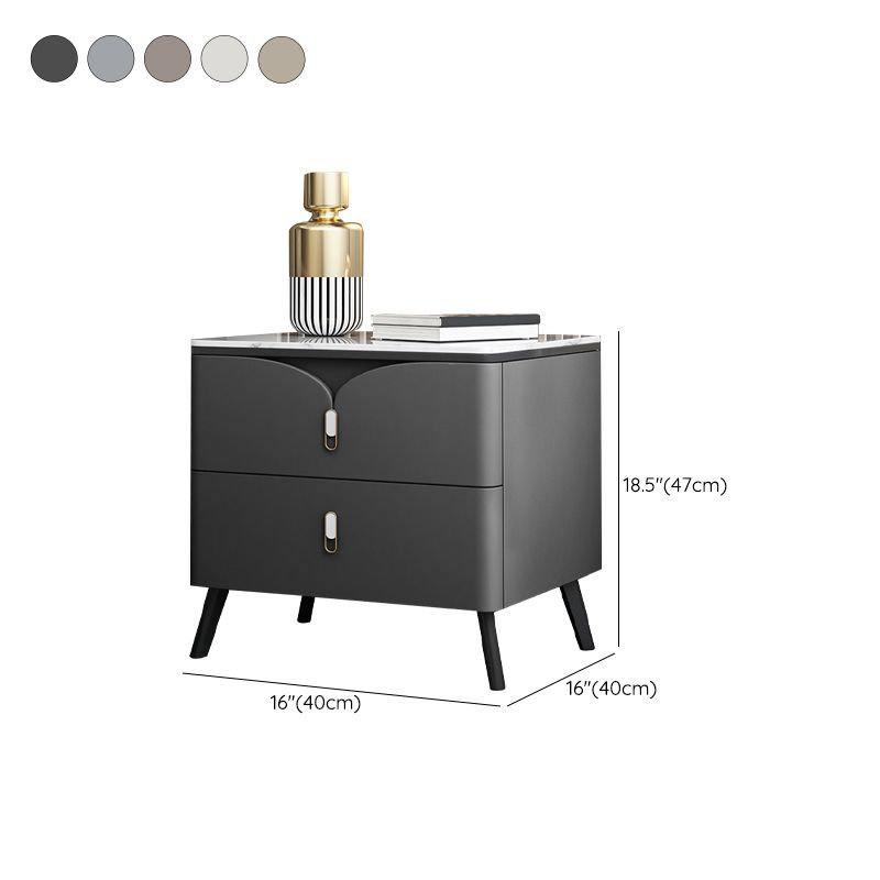 Schubladen Speicherakzent Tisch Nachttisch Antike Finish Nachttisch