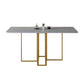 Modern Gray Dining Table Sintered Stone Drop-Leaf 59" Dining Table for Home Use Clearhalo ' dining_table' 'Dining Tables & Seating' 'Dining Tables' 'furn' 'furn_dining_table' 'Furniture' 'furniture_dining_table' 'Kitchen & Dining Furniture' 'kitchen&dining_furn' 'kitchen' 'kitchen_dining_table' 1200x1200_5983792a-17ba-4533-a92a-26e3ec7e9ab7