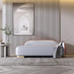 Modern Style Chaise Solid Color Lounge Chair with Genuine Leather