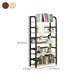 Metal Open Shelf Bookcase Shelves Included Etagere Bookshelf for Study Room