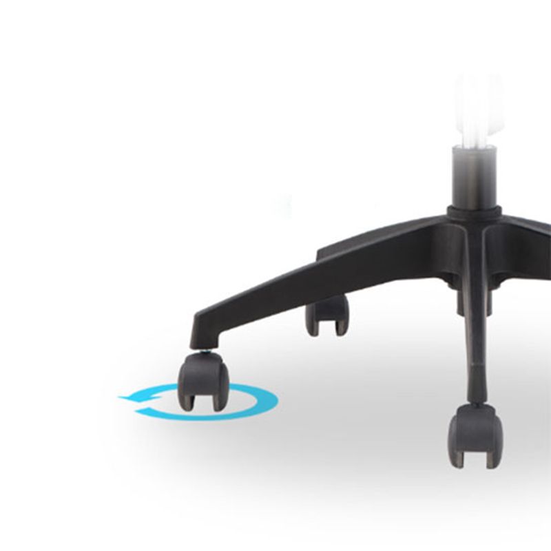 Contemporary Mid Back Office Chair with Fixed Arms Microfiber Task Chair with Black Frame Clearhalo 'furn' 'furn_office_chair' 'Furniture' 'furniture_office_chair' 'Office Chairs' 'Office Furniture' 'office_chair' 1200x1200_598c229b-58ef-441f-a21a-503a726c2a0d