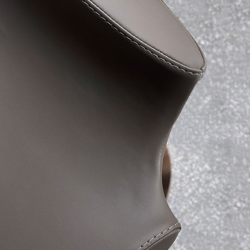 Contemporary Adjustable Backless Counter High Stool with Leather Cushion Clearhalo 'Bar Furniture' 'Bar Stools' 'bar_stools' 'furn' 'furn_bar_stools' 'Furniture' 'Kitchen & Dining Furniture' 1200x1200_598e6385-f90f-47e0-8ffb-fcc33e697094