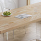 Modern Dining Room Set 1/2/5 Pcs Solid Wood Top Table with Acrylic Chairs Clearhalo 'Dining Room Sets' 'Dining Tables & Seating' 'dining_room_set' 'furn' 'furn_dining_room_set' 'Furniture' 'Kitchen & Dining Furniture' 1200x1200_598eeed8-ecbb-43c2-9bca-80ef77d20b89